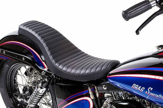 Drag Specialties Spoon Style Saddle 0805-0075 1 Pc Black