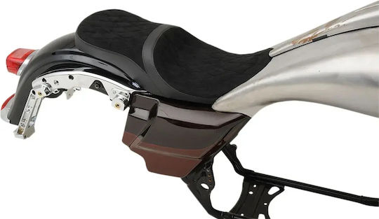 Drag Specialties Touring Saddle 0801-1076 1pc Black