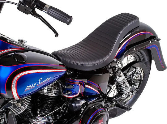 Drag Specialties Spoon Style Saddle 0805-0075 1 Pc Black
