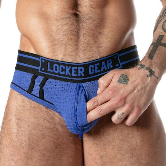 Locker Gear Ανδρικό Εσώρουχο Jockstrap Μπλε