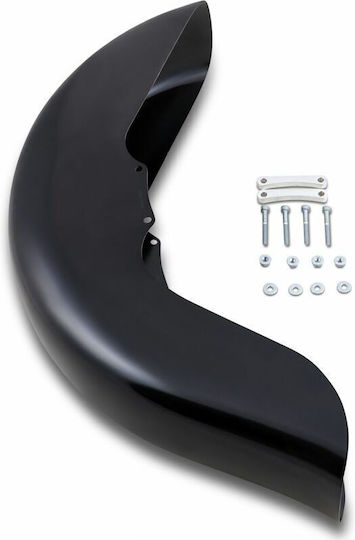 Klock Werks Front Fender Kwf-01-0101-2014 Benchmark Harley Davidson Flhtk 1868 Abs 19-24 Black