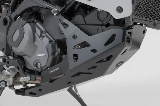 Sw-motech Aluminum Engine Apron Mss.22.995.10001/b Black