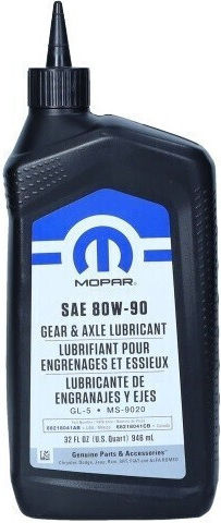 Mopar Oil 80w90 946ml Ms-9020 Chrysler Jeep Dodge Ram Gear Axle 68218041aa