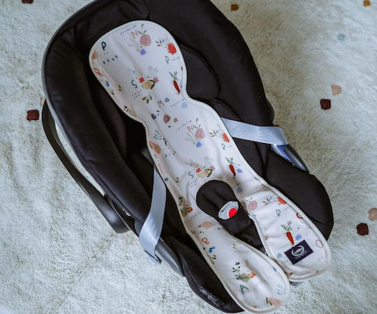 La Millou Car Seat Cover Blue Berry Vichy