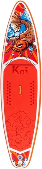 Funwater Feath-R Lite Koi Placă SUP Gonflabilă cu Lungime 3.5m Portocalie