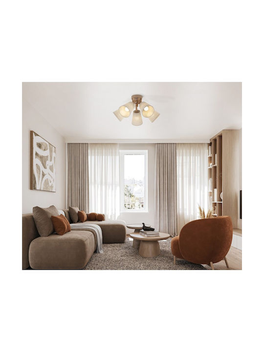 TK Lighting Πλαφονιέρα Οροφής