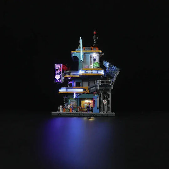 Lumibricks Cuburi de construit Cyberpunk Neoncity Apartment pentru 16+ Ani 2507 buc