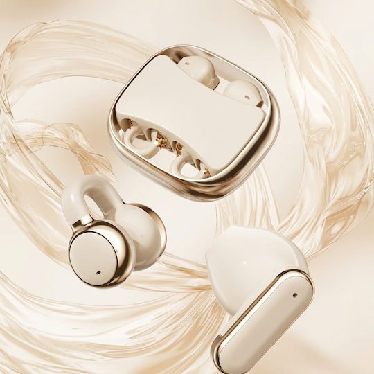 CYXG Q9 2-в-1 In ear / Отворено ухо Безжични слушалки с Устойчивост на изпотяване и Калъф за зареждане Златисти