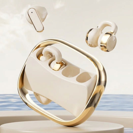 CYXG Q9 2-в-1 In ear / Отворено ухо Безжични слушалки с Устойчивост на изпотяване и Калъф за зареждане Златисти