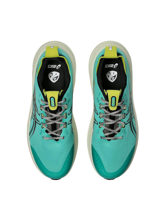 Gel-nimbus 28 Tr Ανδρικά Αθλητικά Παπούτσια Running Aurora Green / Black