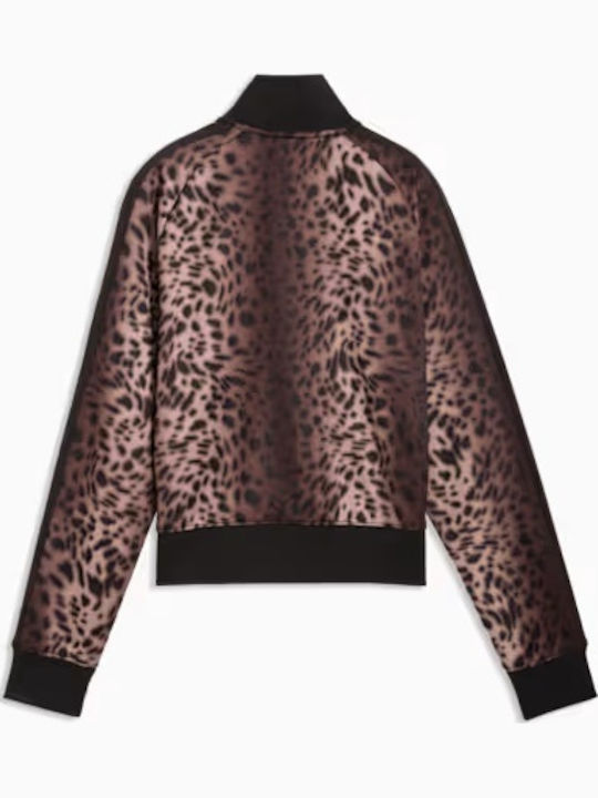 Women's Short Sports Jacket for Winter Puma Black