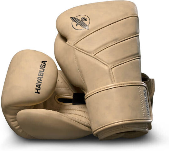 Hayabusa Boxing Gloves Leather Competition Beige