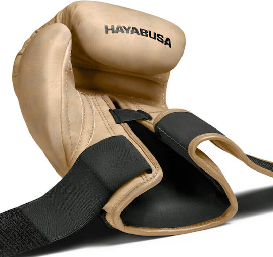 Hayabusa Boxing Gloves Leather Competition Beige
