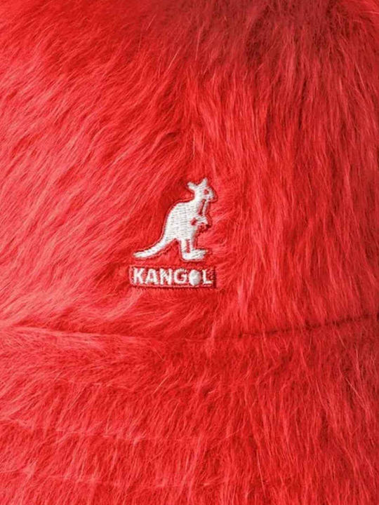 Kangol Stoffartiges Herrenhut Bucket Rot