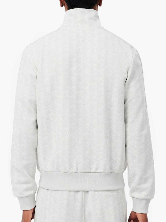 Men's Hooded Cardigan White