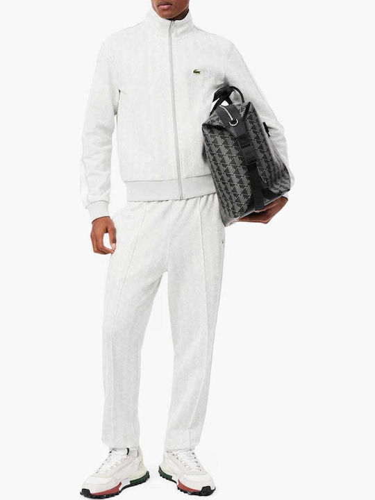 Men's Hooded Cardigan White