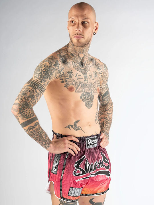 Boxershorts Muay Thai 8 Weapons Vivo Sunsphere Lila