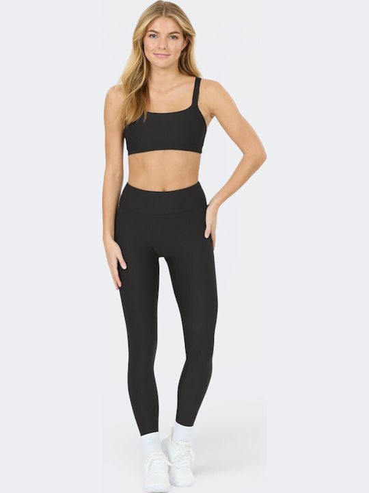 Damenturn Sport-BH Schwarz