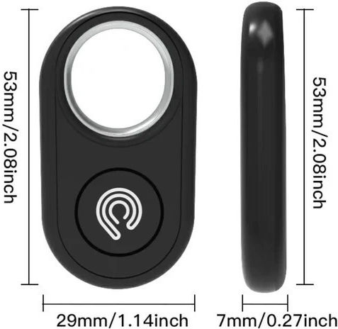 Hyperloq Neokey Kompatibel mit Apple Find My Schwarz
