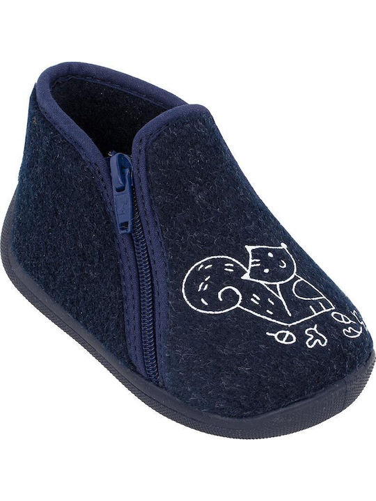Boot Slippers Blue