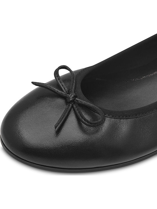 Damen Ballerinas Schwarz
