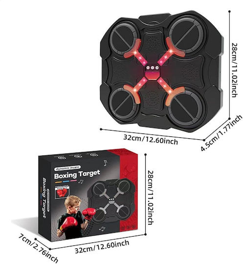 Toyland Wall Mounted Martial Arts Targets 2 Pieces Black
