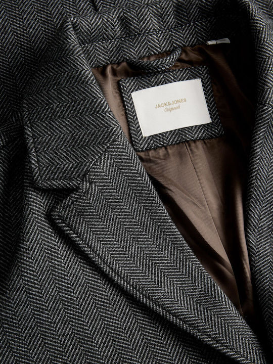 Men's Coat Chocolate Brown