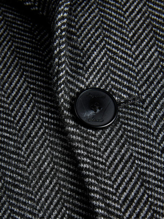 Men's Coat Chocolate Brown