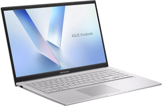 Asus Vivobook Go 15 15.6" IPS (Core 3-304/8GB/256GB SSD/W11 Home) Cool Silver (GR Keyboard)