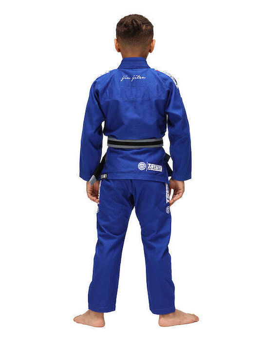Tatami Fightwear Tatami Elements Kinder Jacke Brazilian Jiu Jitsu Blau