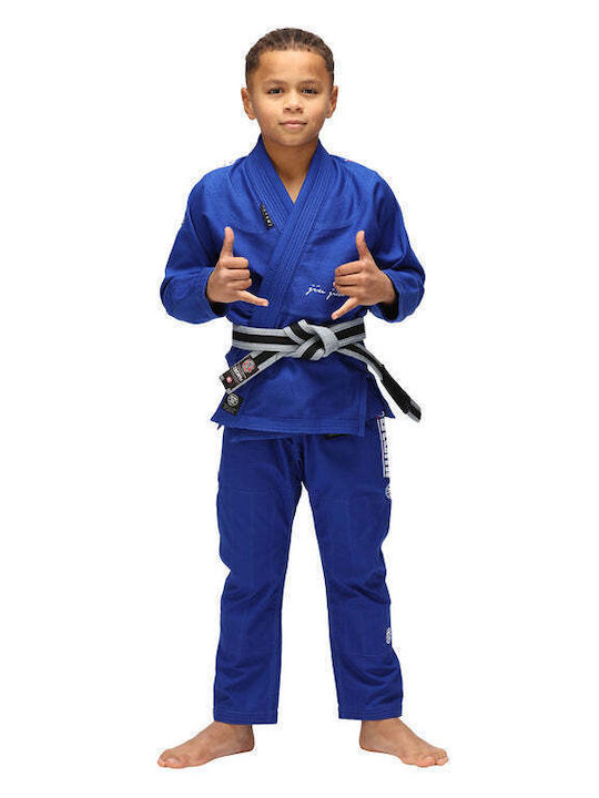 Tatami Fightwear Tatami Elements Kinder Jacke Brazilian Jiu Jitsu Blau