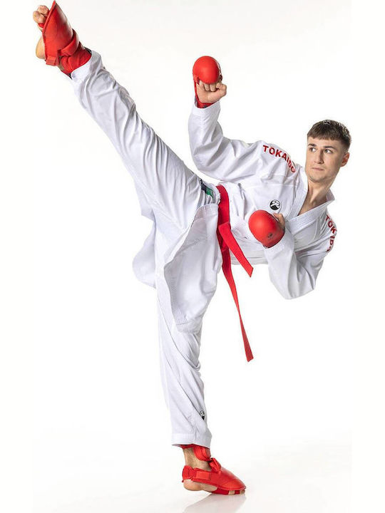 Tokaido Uniformă Karate Kumite Wkf Pentru Bărbați Albă