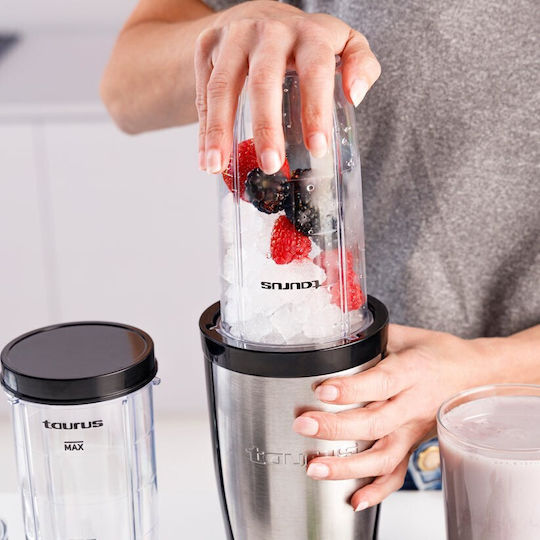Taurus Shake & Go Mix Mixer mit Kunststoffkanne 500 ml 1000W Schwarz