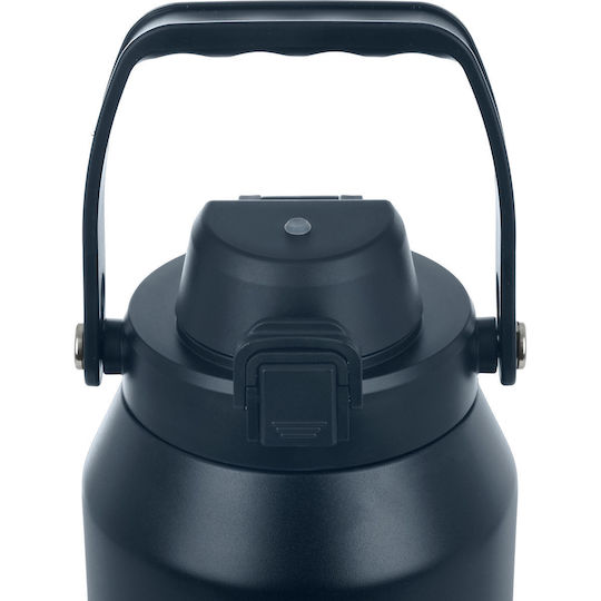 Estia Lift Bottle Save The Aegean Рециклируема Бутилка Термос Неръждаема Стомана Без BPA 1.8 л Индиго с Дръжка