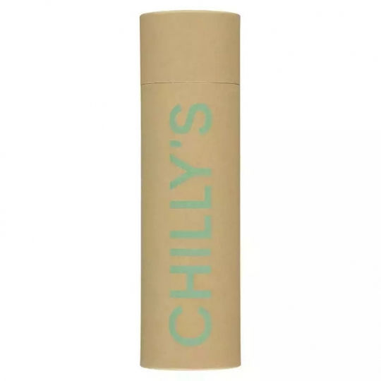 Chilly's All Matte Monochrome Thermos Bottle Stainless Steel BPA Free 500ml White