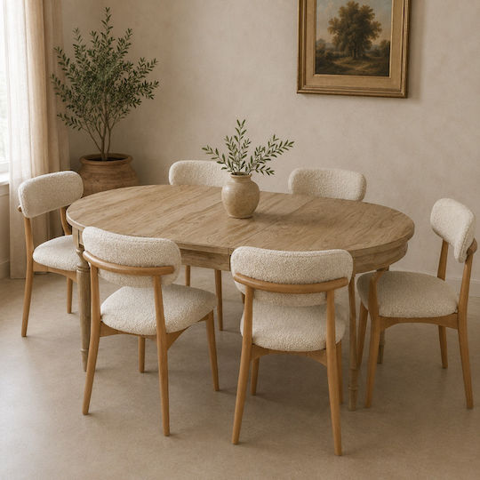 Bomonti Scaun de Sufragerie Maro 56x50x79 cm
