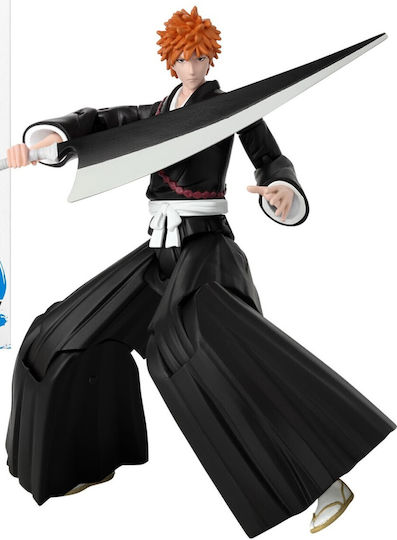Bandai Spirits Anime Heroes Bleach Kurosaki Ichigo Action Figure 17cm