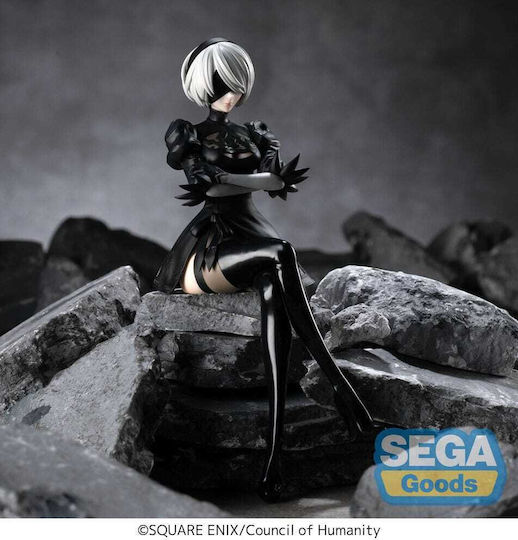 Nier:automata Ver1.1a Pm Perching Фигура Pvc 2b Височина 13cm
