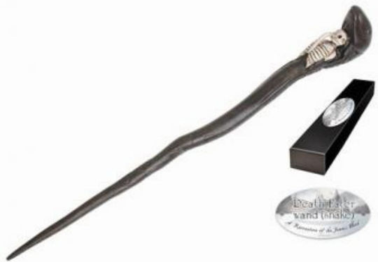 The Noble Collection Harry Potter: Death Eaters Death Eater Death Eaters' Wand Ραβδί Ρέπλικα μήκους 34εκ. σε Κλίμακα 1:1
