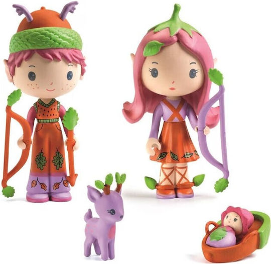 Djeco Tinyly Lily & Sylvestre Figure 4cm
