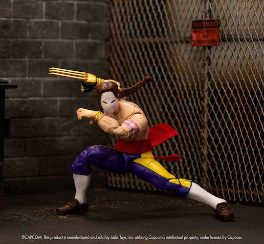 Jada Toys Ultra Street Fighter Action Figure Height 15cm Scale 1:12