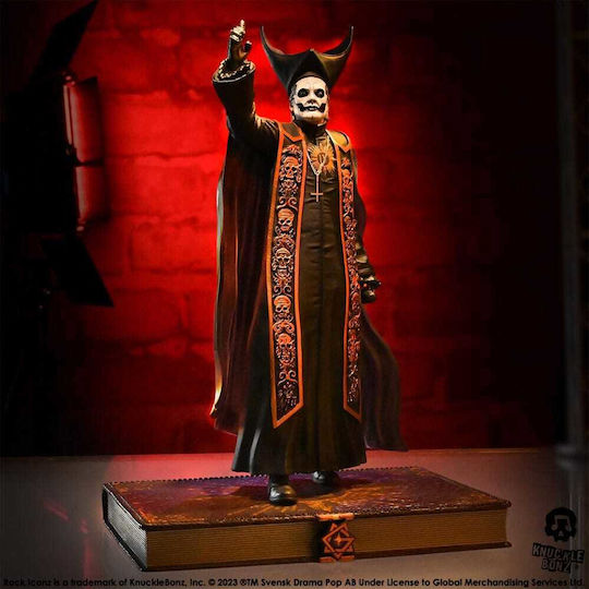 Knucklebonz Ghost: Rock Iconz - Papa Emeritus Iv Figure height 22cm in Scale 1:9