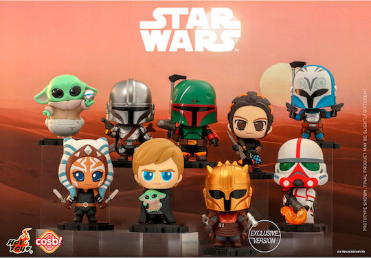 Star Wars Cosbi Mini Figurine Seria 1 Înălțime 8cm Blind Box Display Set 8 Bucăți