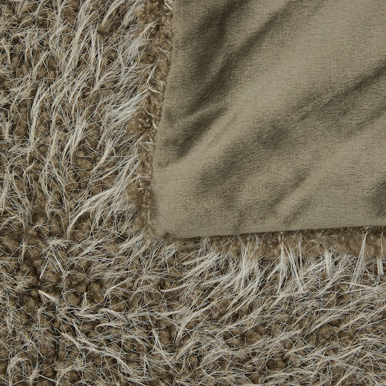 A-s Nyero Armchair Throw Fur 120x160cm Fur Sofa Blanket