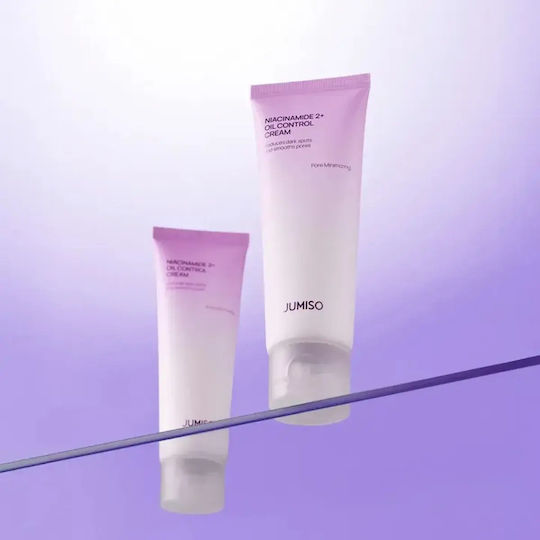 Jumiso Niacinamide 2+ Крем за Лице за Хидратация, Против Несъвършенства и Регулиране на Омазняването с Хиалуронова Киселина и Ниацинамид 80ml
