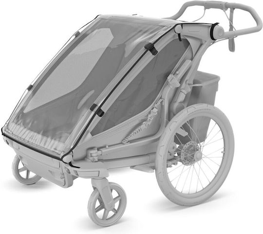 Thule Chariot Sport 2 Cărucior Reglabil Pentru Copii Negru 20.2kg