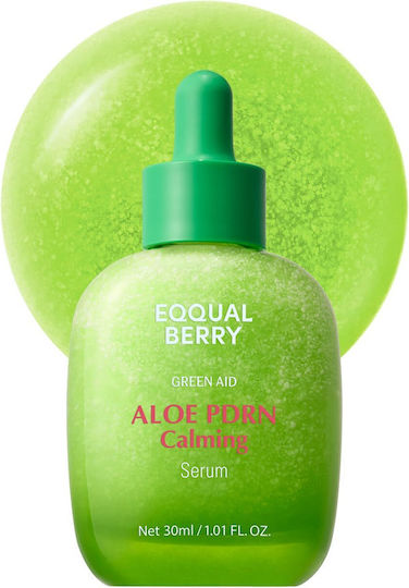 Eqqualberry Aloe PDRN Serum Calmante și Hidratant pentru Față cu Centella Asiatica și Niacinamidă pentru Strălucire 30ml