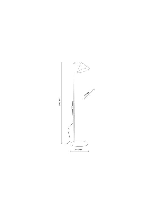 TK Lighting Фотистико Дапедоу ме Нтуи ям Ламптира E14