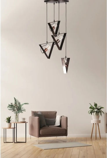 NG Santas NG Santas Deckenleuchte Bronze Für 4 E27 Glühbirnen 40x80cm