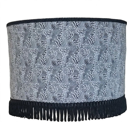 Black Pendant Ceiling Light with E27 Socket 30x20cm